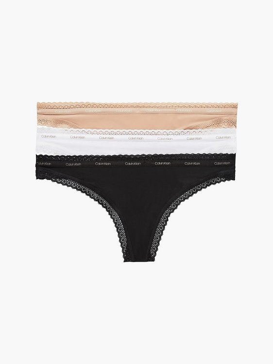 Calvin Klein Underwear – 000QD3802E-FIY tanga 3pk