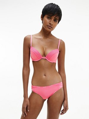 000QF5145E-THV podprsenka PUSH UP PLUNGE – Calvin Klein Underwear Ženy