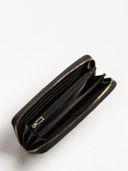 Módní Alby peněženka, Černá barva, 2021, 2020