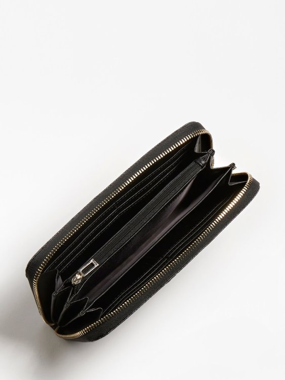 Módní Alby peněženka, Černá barva, 2021, 2020