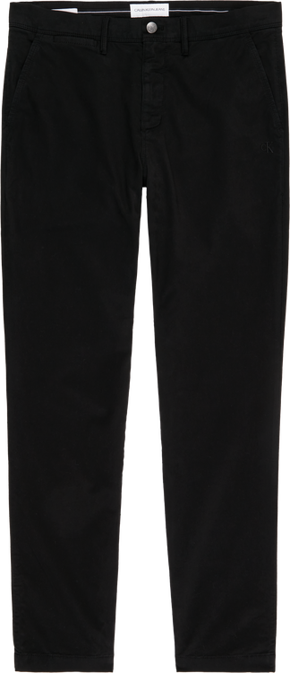 Washed Slim Fit kalhoty Černá barva Muži, Muži, Muži, Muži, Muži, Muži