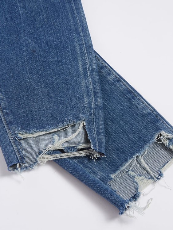 Módní Annette skinny fit džíny, Modrá barva, 2022 1