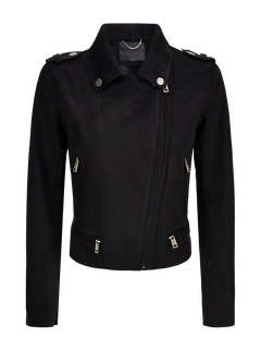 Luxusní Monica bunda, Černá barva, XS, S, M, L