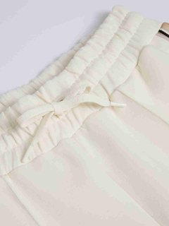 Guess, Krémová barva Britney 4G logo tepláky 3