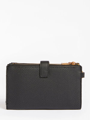 Downtown peněženka – Guess, Černá barva Ženy