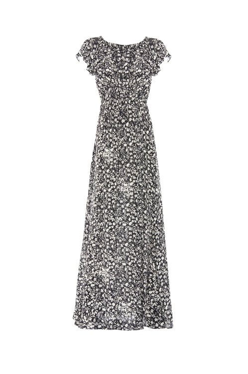 Luxusní Ambeta šaty, Černá barva, 38(XS)