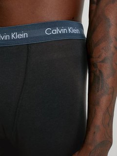 Cotton Stretch boxery 3ks Černá barva Muži