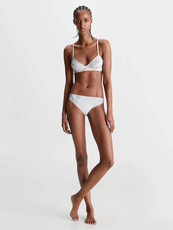 000QF6935E-101 podprsenka UNLINED BRALETTE Ženy