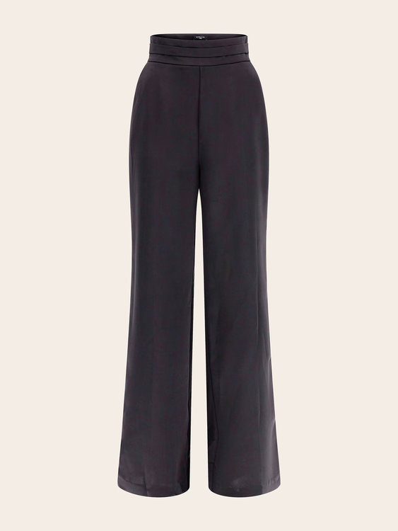 Marcello kalhoty Černá barva Ženy