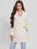 GUESS – Ginny kabát, Krémová barva