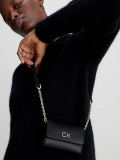 Luxusní Re-Lock peněženka, Černá barva, OS