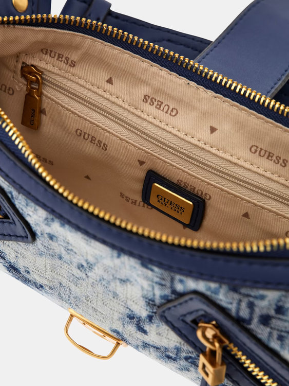 Módní Belle Vintage kabelka, Modrá barva, 2023