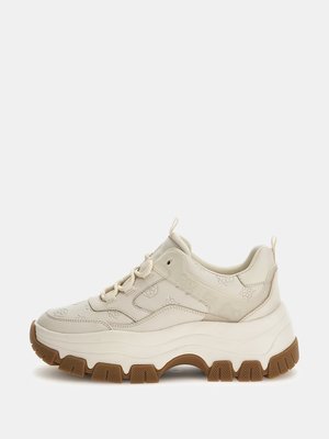 Bisun tenisky – GUESS, Béžová, Krémová barva Ženy