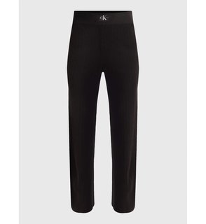 Calvin Klein Jeans – Variegated kalhoty, Černá barva