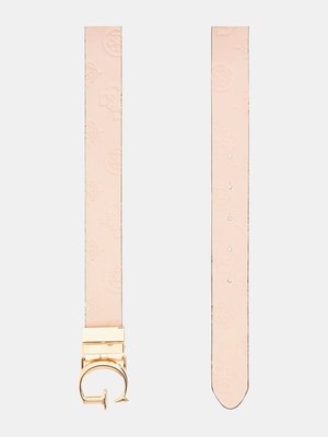 James 4g logo pásek – GUESS, Černá, Růžová barva Ženy