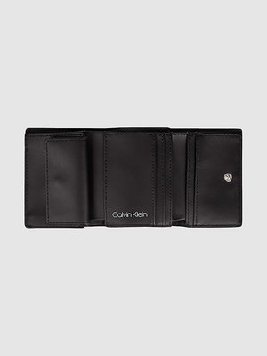 Trifold peněženka – Calvin Klein Jeans, Černá barva Ženy