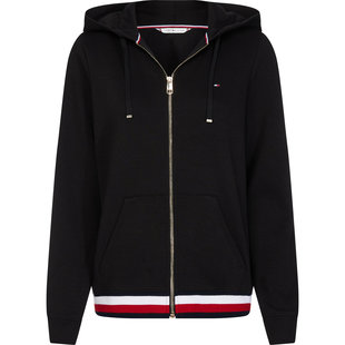 Luxusní TH Mikina, Černá barva, XS, S, L