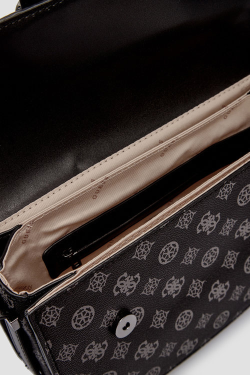 Luxusní Hensely kabelka, Černá barva, T/U