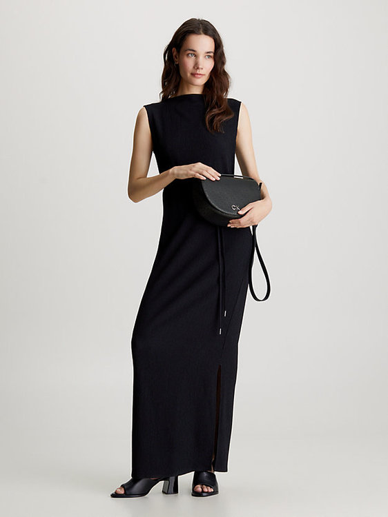 CK Daily Saddle crossbody – Calvin Klein Jeans, Černá barva Ženy