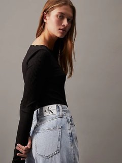 Luxusní High Rise Relaxed jeans, Modrá barva, 25/32, 26/32, 27/32, 28/32