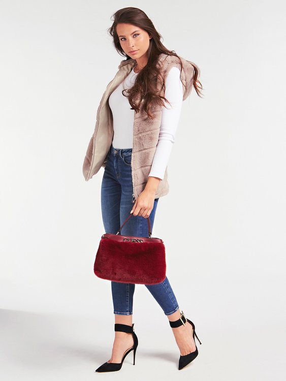 Gwen kabelka – Guess, Červená barva Ženy, Ženy