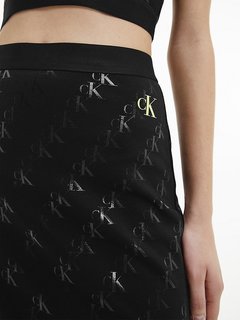 Luxusní Jersey sukně, Černá barva, XS, S, M, L, XL