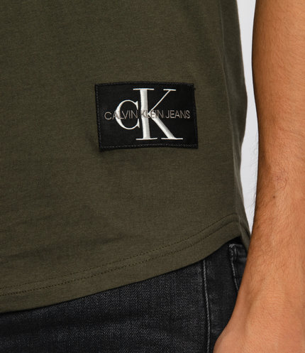 Luxusní Badge tričko, Hnědá barva, S, M, L, XL, XXL