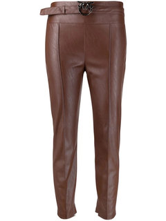 Pinko – Campus kalhoty, Hnědá barva