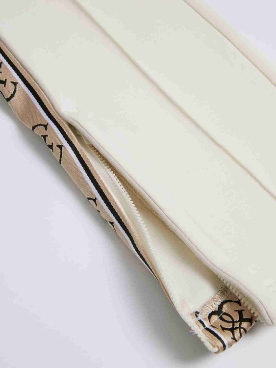 Luxusní Britney 4G logo tepláky, Krémová barva, XS, S, M, L 2