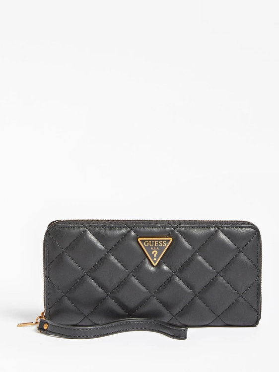Guess – Cessily peněženka, Černá barva