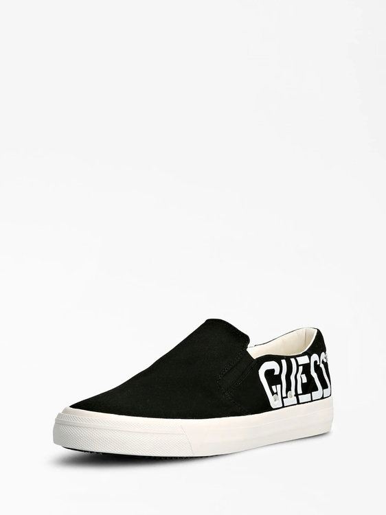 Guess – Ederle slip on, Černá barva