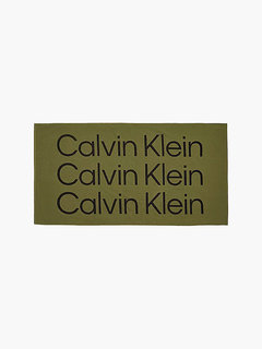 Módní CK lifestyle ručník, Khaki barva, 2022