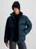 Calvin Klein Jeans – Ripstop Puffer bunda, Navy barva