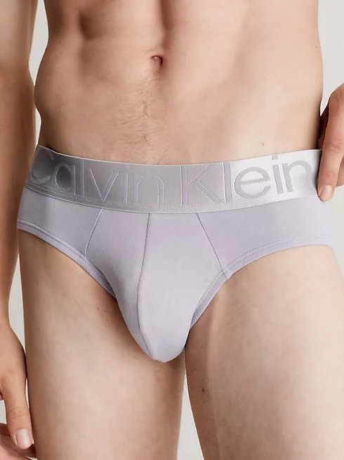 Luxusní Reconsidered slipy 3ks, Modrá barva, M, L