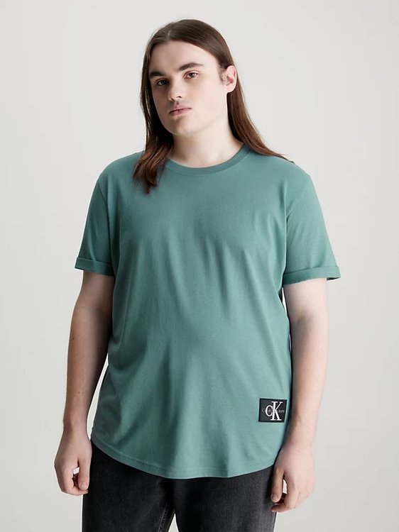 Badge Turn Up triko – Calvin Klein Jeans Muži