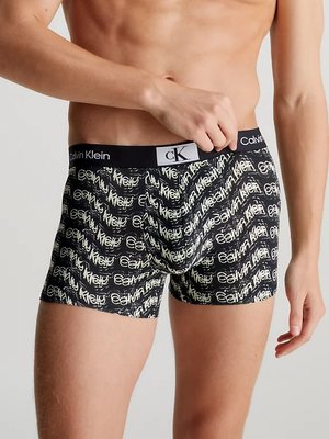 CK 96 Cotton boxery – Calvin Klein Underwear, Bílá, Černá barva Muži