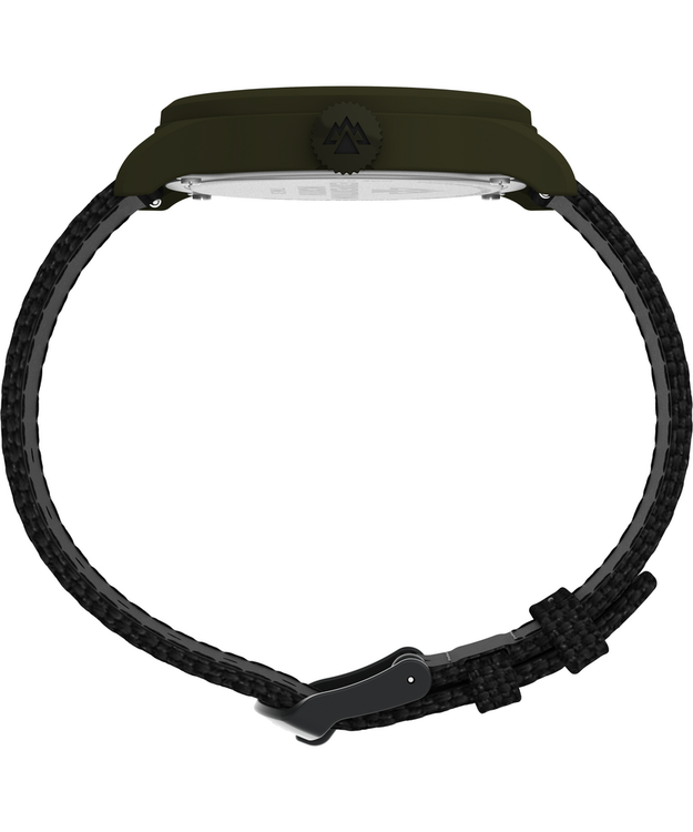 Luxusní Traprock hodinky, Khaki, Zelená barva