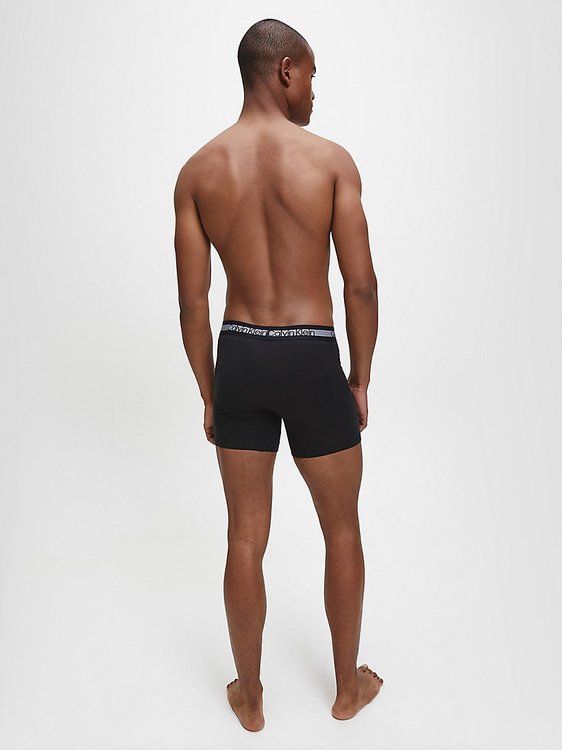 Módní Cooling boxerky 3ks, Bílá, Černá, Multi, Šedá barva, BASIC                                   