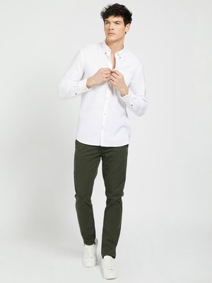 Oxford košile – Guess, Bílá barva Muži