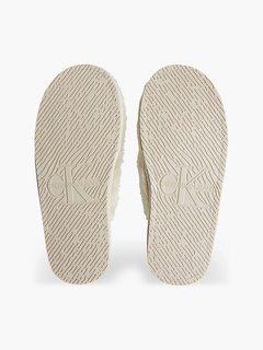 Home Slide pantofle Krémová barva Ženy