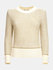 Luxusní Georgie svetr, Krémová barva, XS, S, M, L