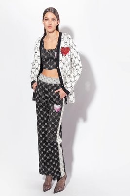 Intenso kalhoty – Pinko, Černá barva Ženy