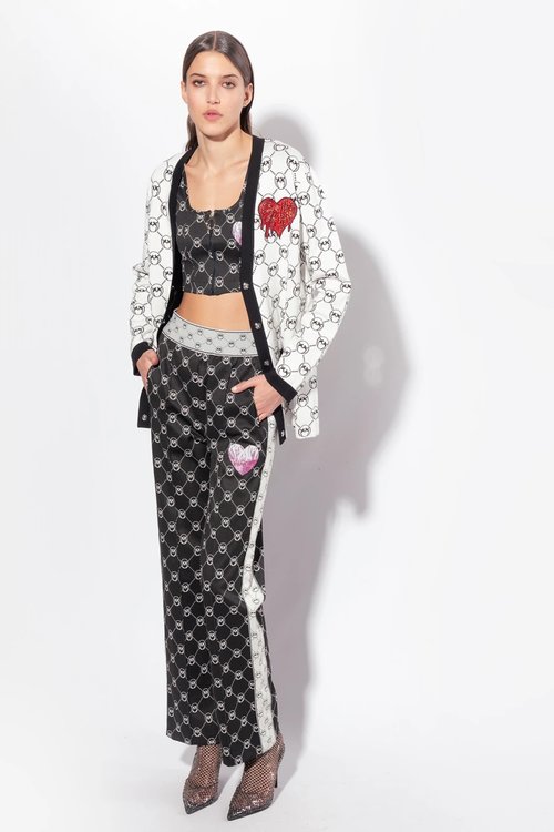 Intenso kalhoty – Pinko, Černá barva Ženy