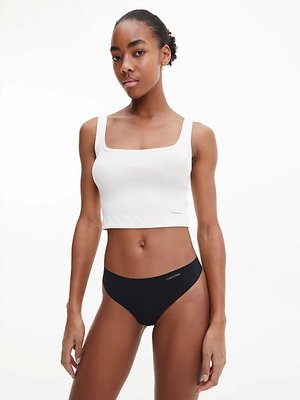 Invisibles tanga 5ks – Calvin Klein Underwear, Černá barva Ženy