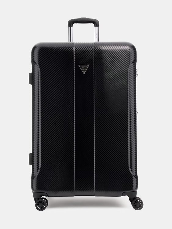 GUESS – Lustre kufr, Černá barva