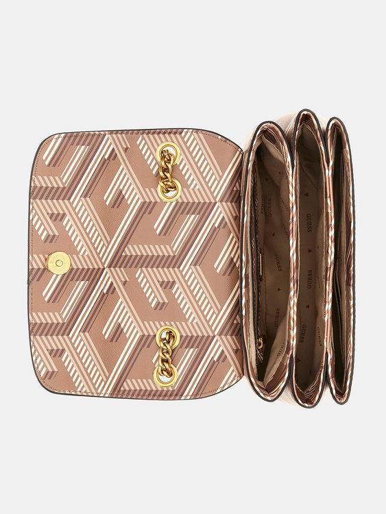 Módní Montreal crossbody, Hnědá barva, 2023