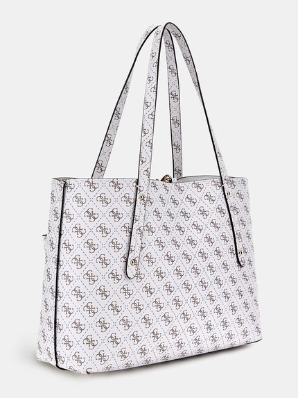 Módní Brenton kabelka, Bílá barva, 2023