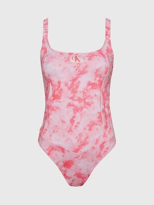 Calvin Klein Swimwear – CK Authentic plavky, Růžová barva