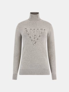 Luxusní Gisele svetr, Šedá barva, XS, S, M, L, XL