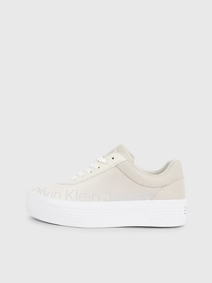 Calvin Klein Jeans – Bold Vulc tenisky, Krémová barva